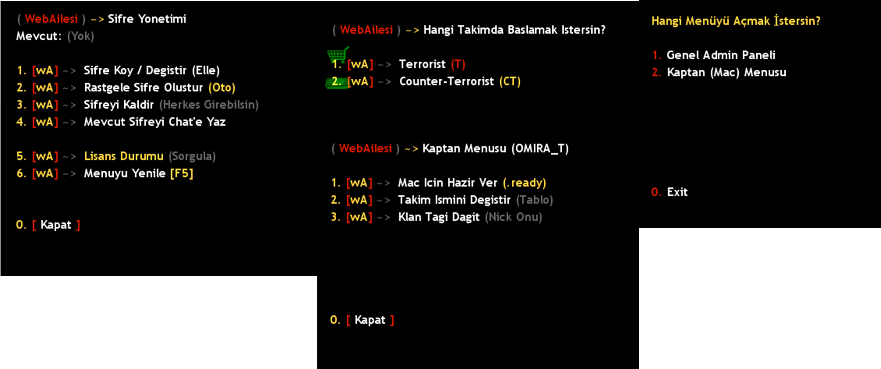 Omira Premium Match Bot | ReAPI Tabanlı CS 1.6 Maç Yönetim Sistemi