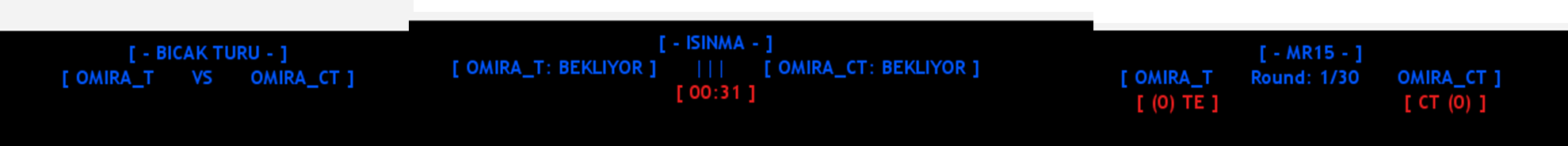 Omira Premium Match Bot | ReAPI Tabanlı CS 1.6 Maç Yönetim Sistemi